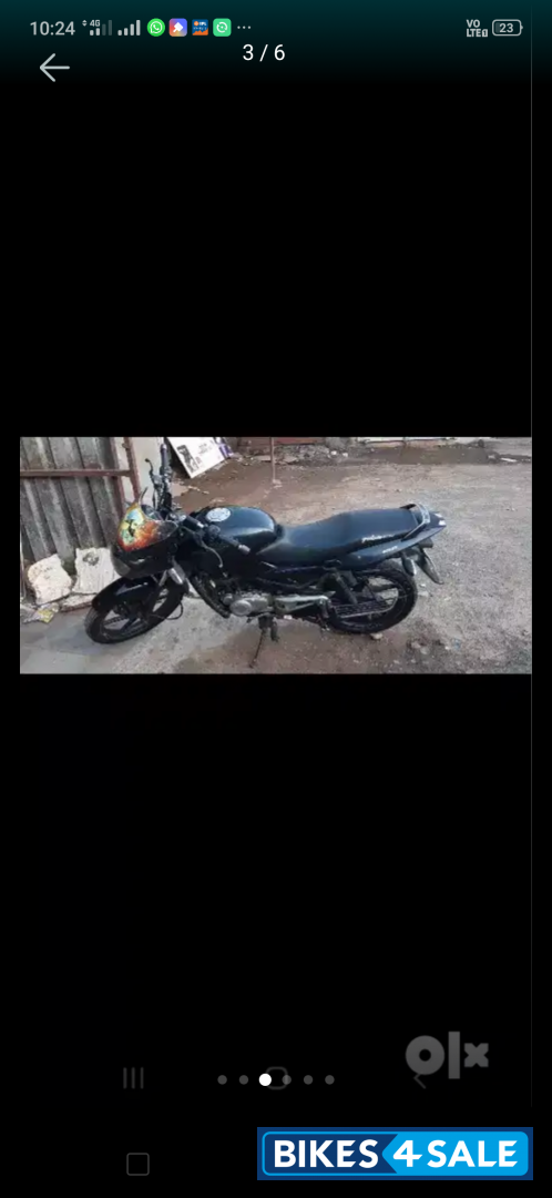 Black Bajaj Pulsar 150 DTSi