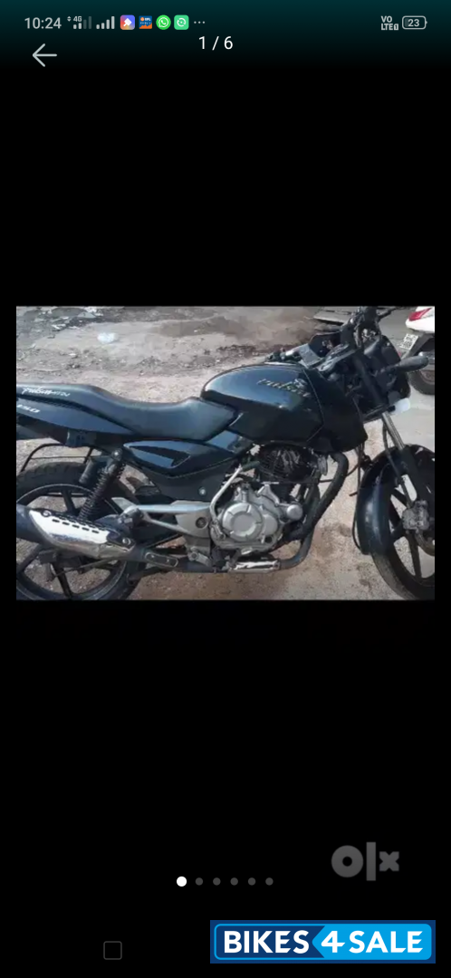 Black Bajaj Pulsar 150 DTSi