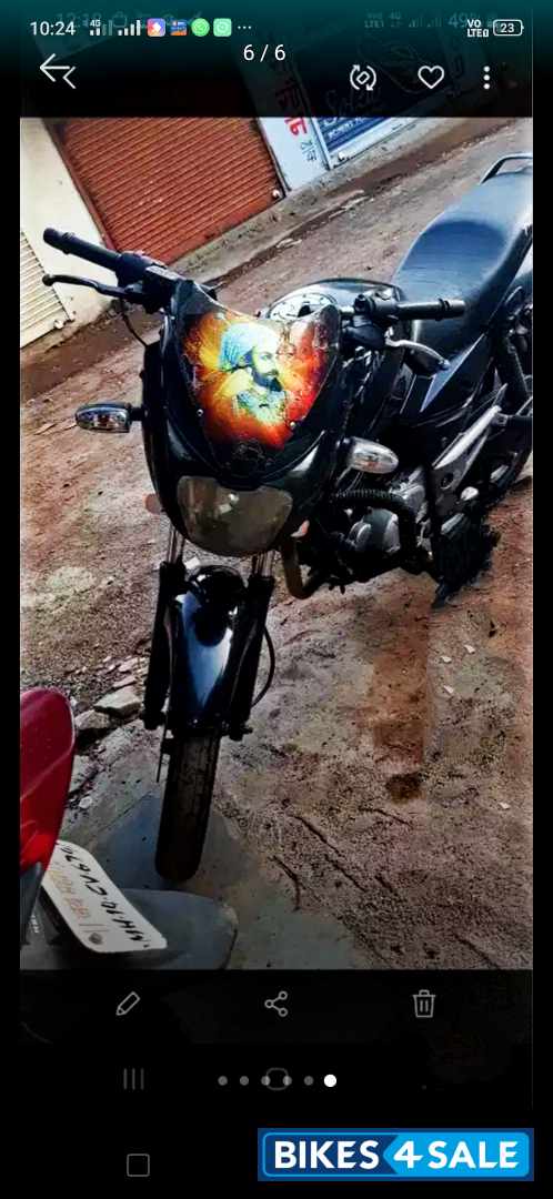 Black Bajaj Pulsar 150 DTSi