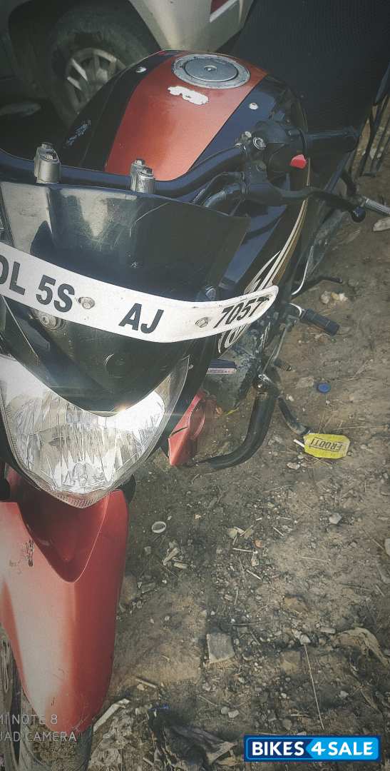 Orange Black Yamaha FZ-S