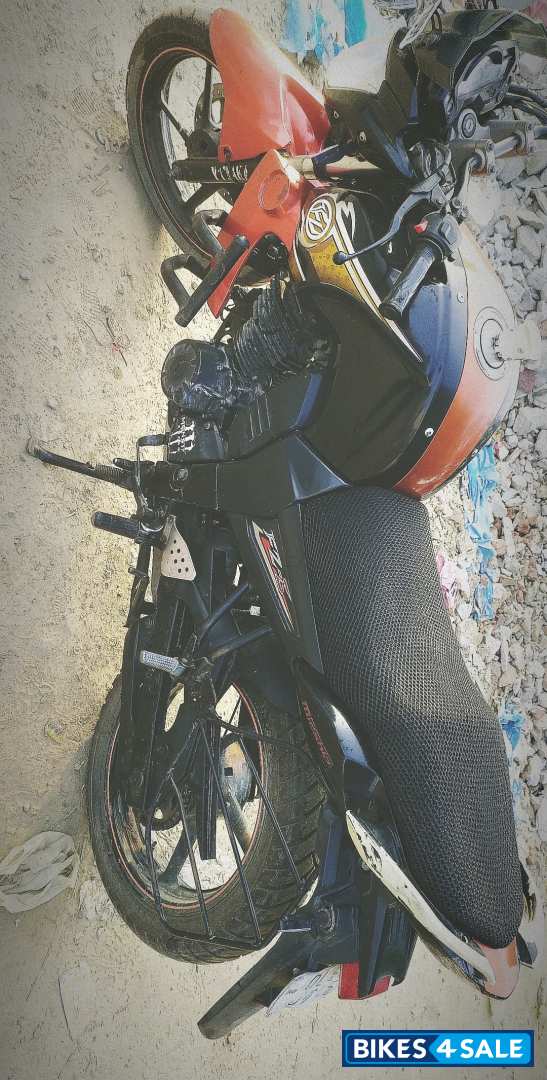 Orange Black Yamaha FZ-S