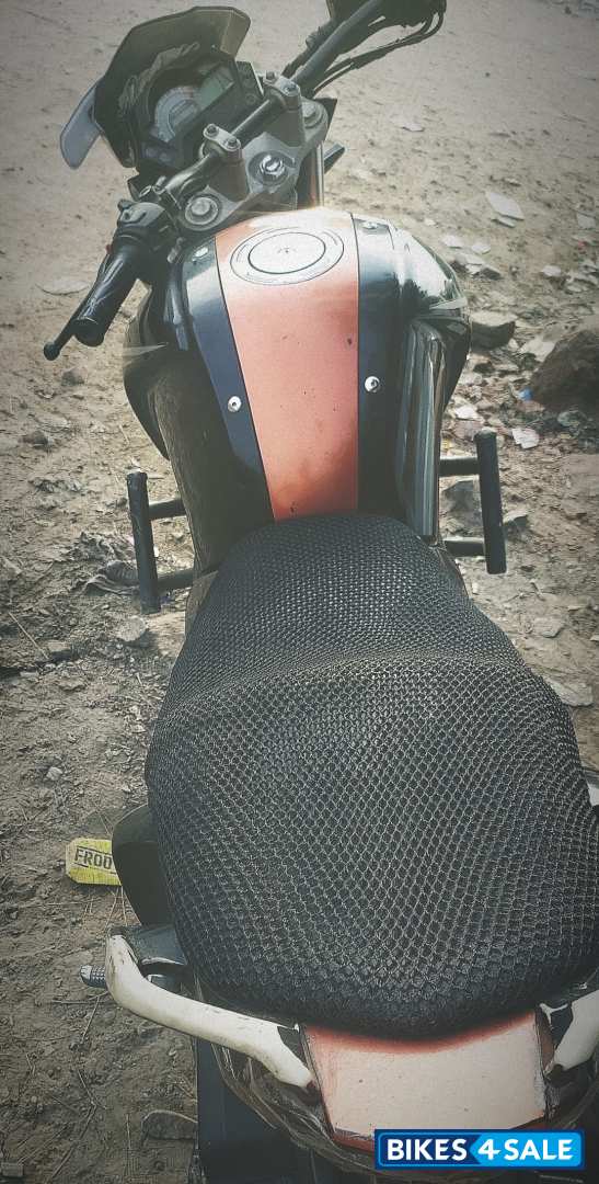 Orange Black Yamaha FZ-S