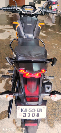 Orange And Black Honda CB Hornet 160R