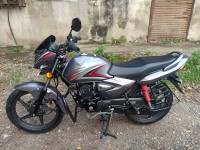 Grey Metallic Honda CB Shine