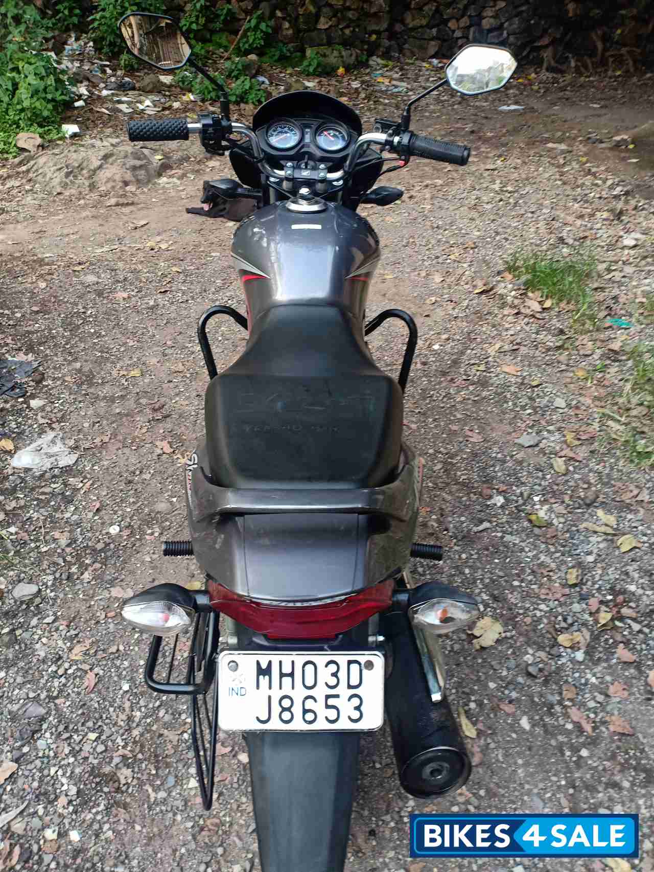 Grey Metallic Honda CB Shine