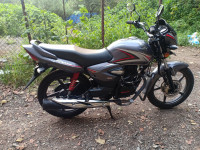 Grey Metallic Honda CB Shine