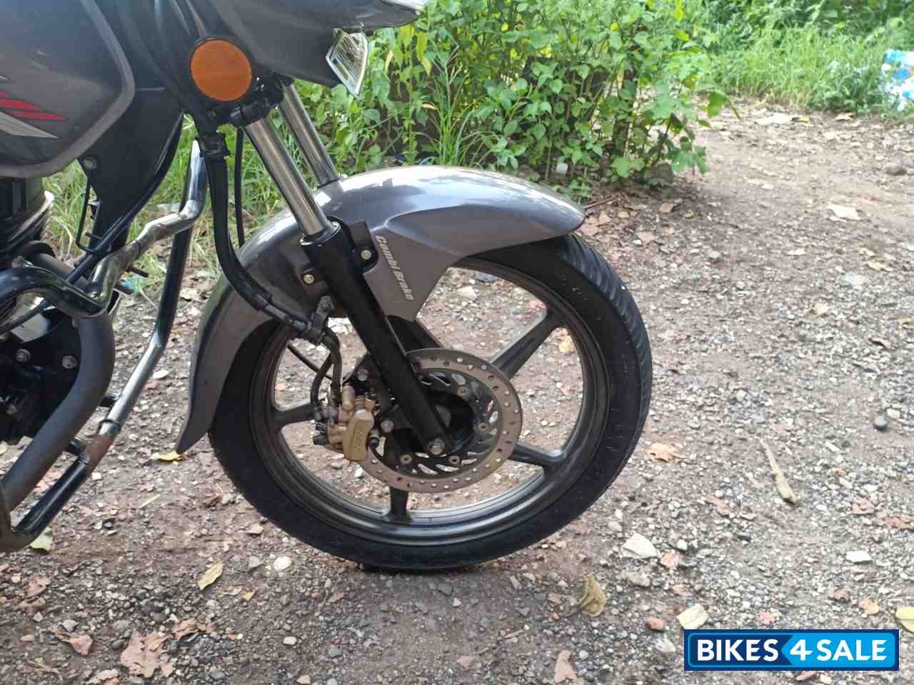 Grey Metallic Honda CB Shine