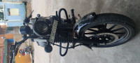 Matte Black Bajaj Avenger Street 220