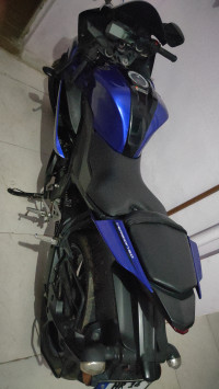 Blue Yamaha YZF R15 V3