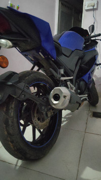 Blue Yamaha YZF R15 V3