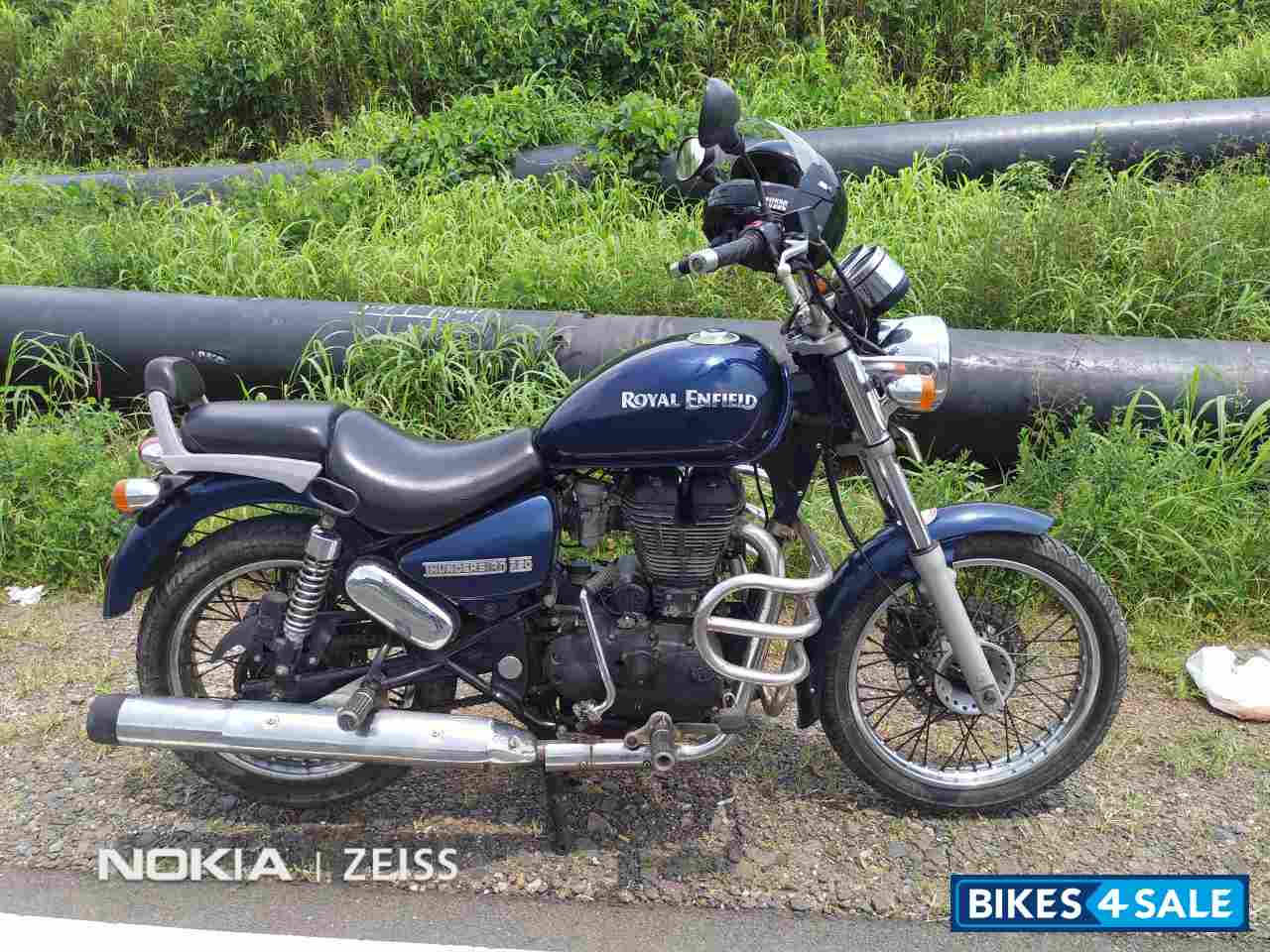 Marine Blue Royal Enfield Thunderbird TwinSpark 350