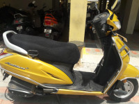 Yellow Honda Activa 5G