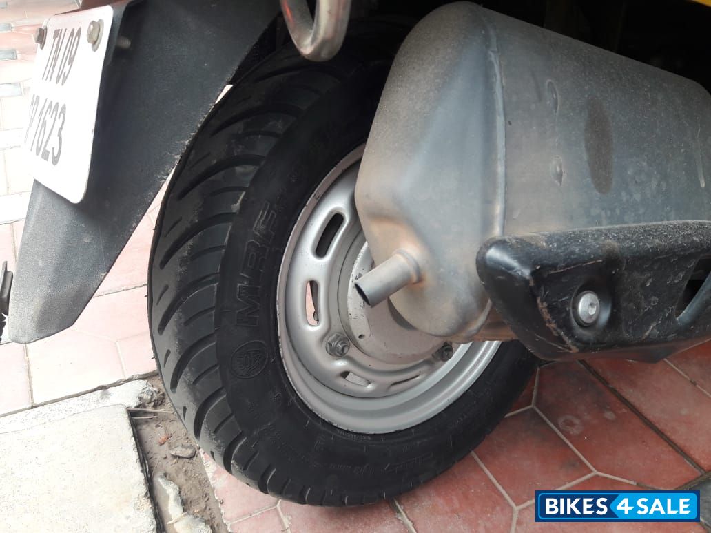 Yellow Honda Activa 5G