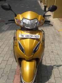 Yellow Honda Activa 5G