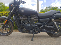 Denim Matt Black Harley Davidson Street 750