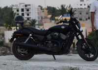 Denim Matt Black Harley Davidson Street 750