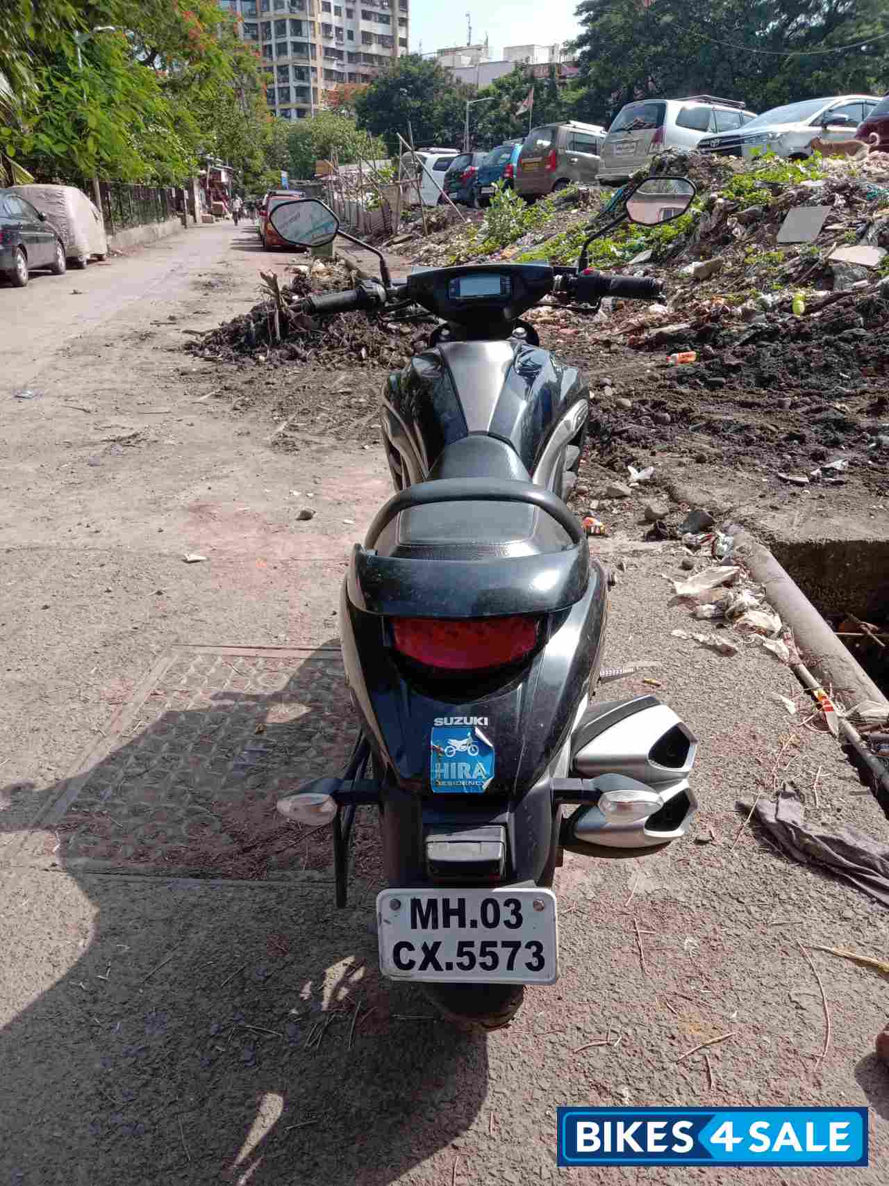 Black Suzuki Intruder 150