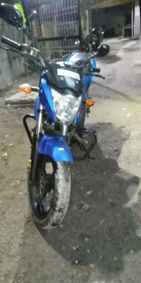 Blue Suzuki Gixxer 150