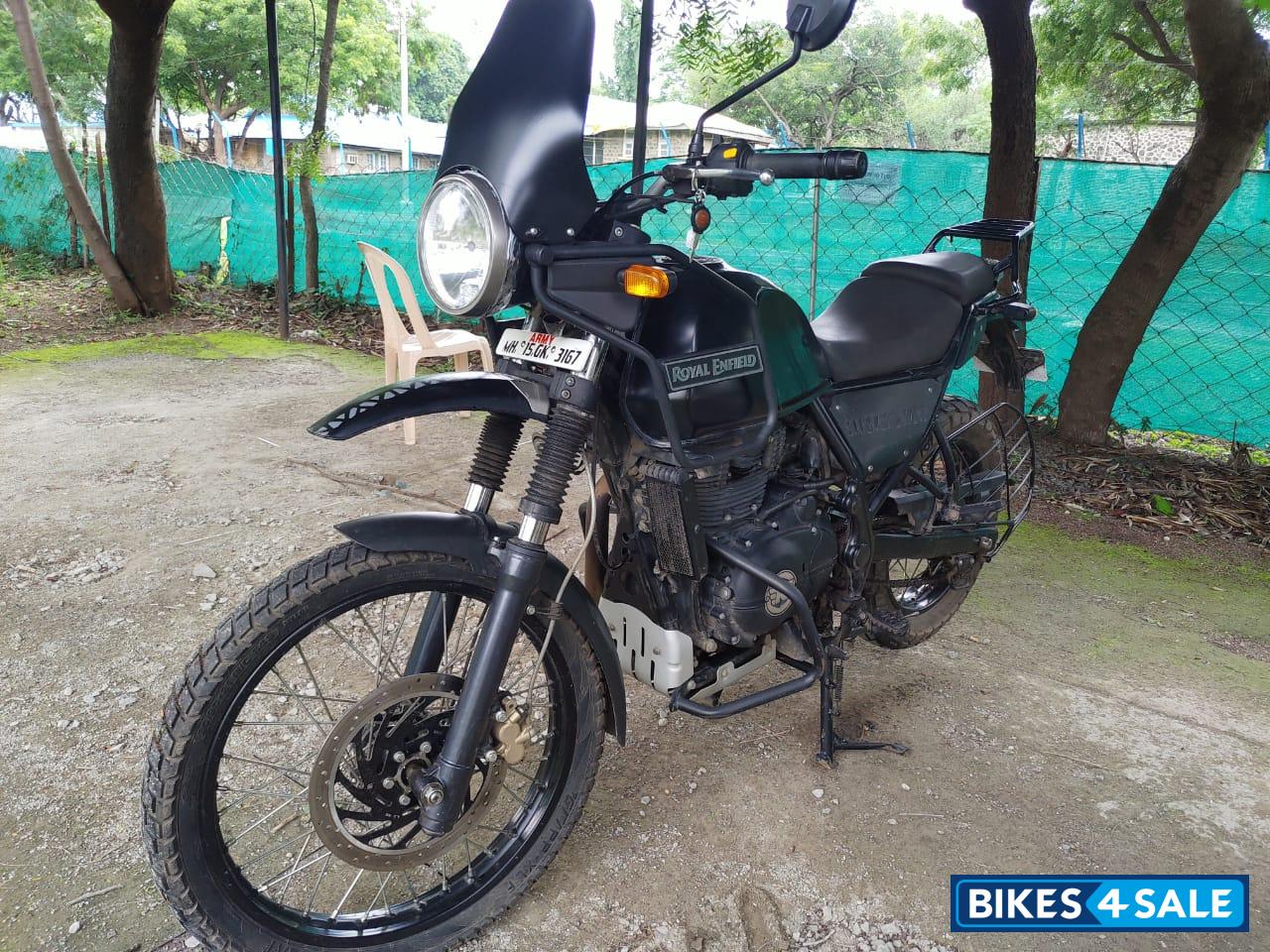 Black Royal Enfield Himalayan