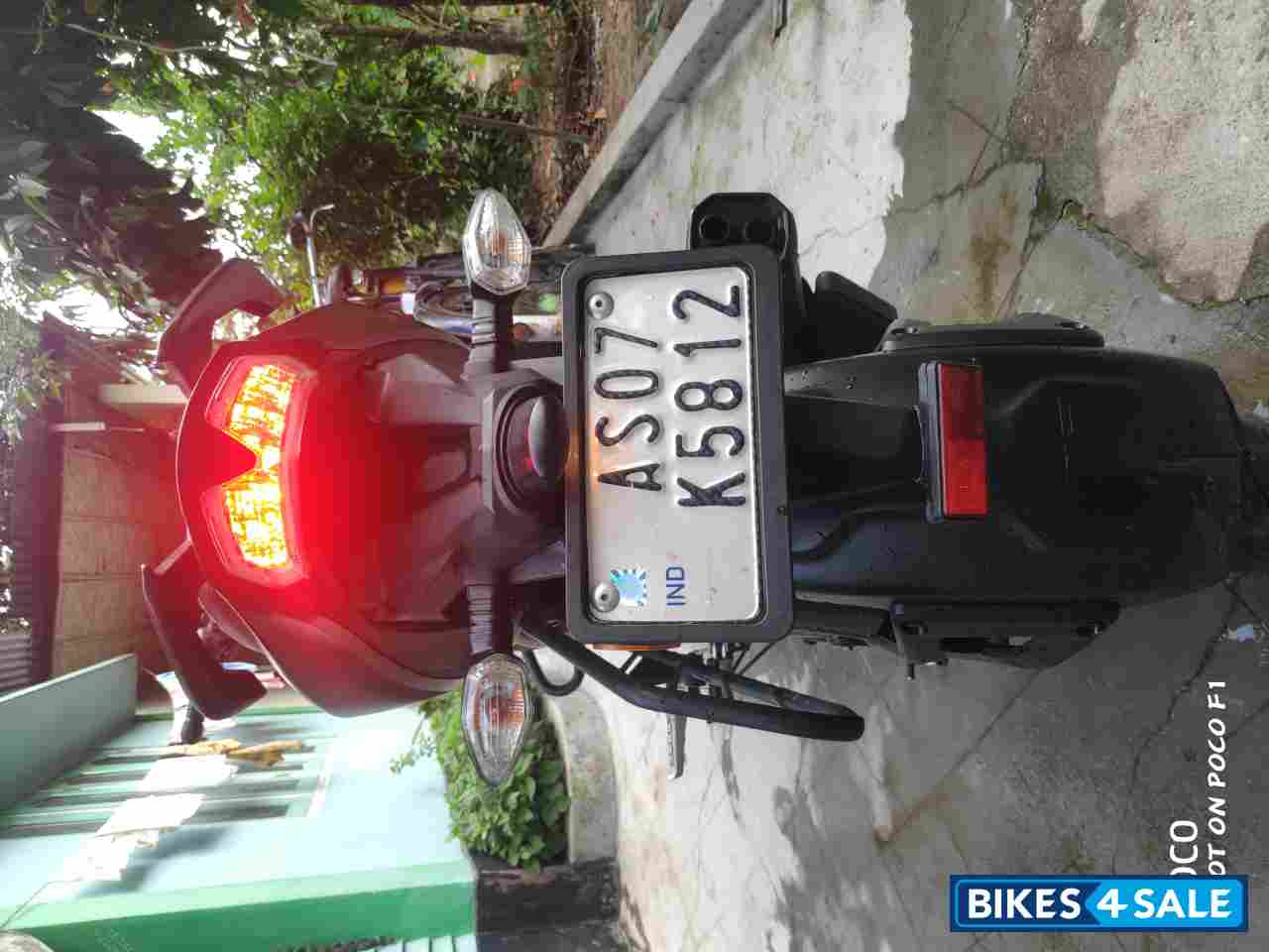 Matt Black TVS Apache RTR 200 4V