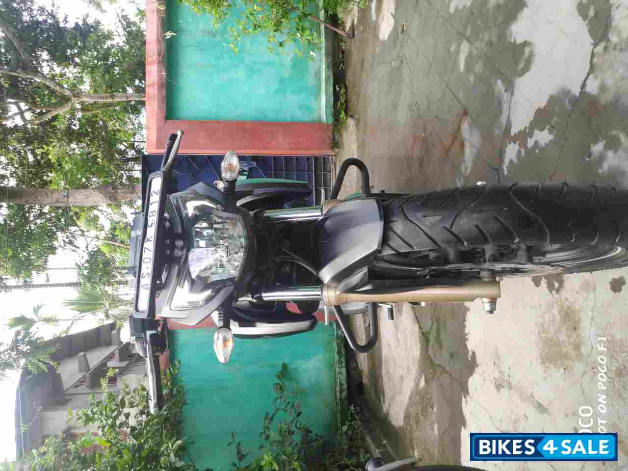 Matt Black TVS Apache RTR 200 4V