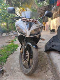 White Yamaha YZF R15 S