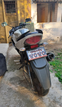 White Yamaha YZF R15 S