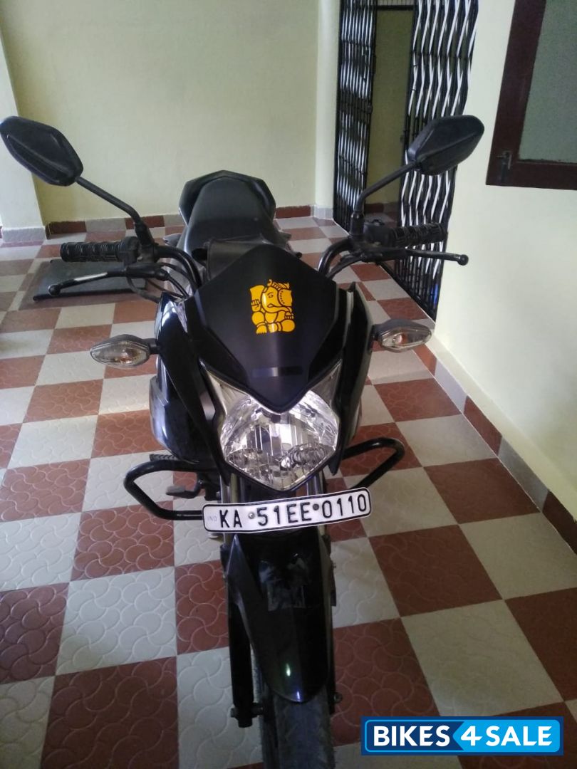 Black Honda CB Twister