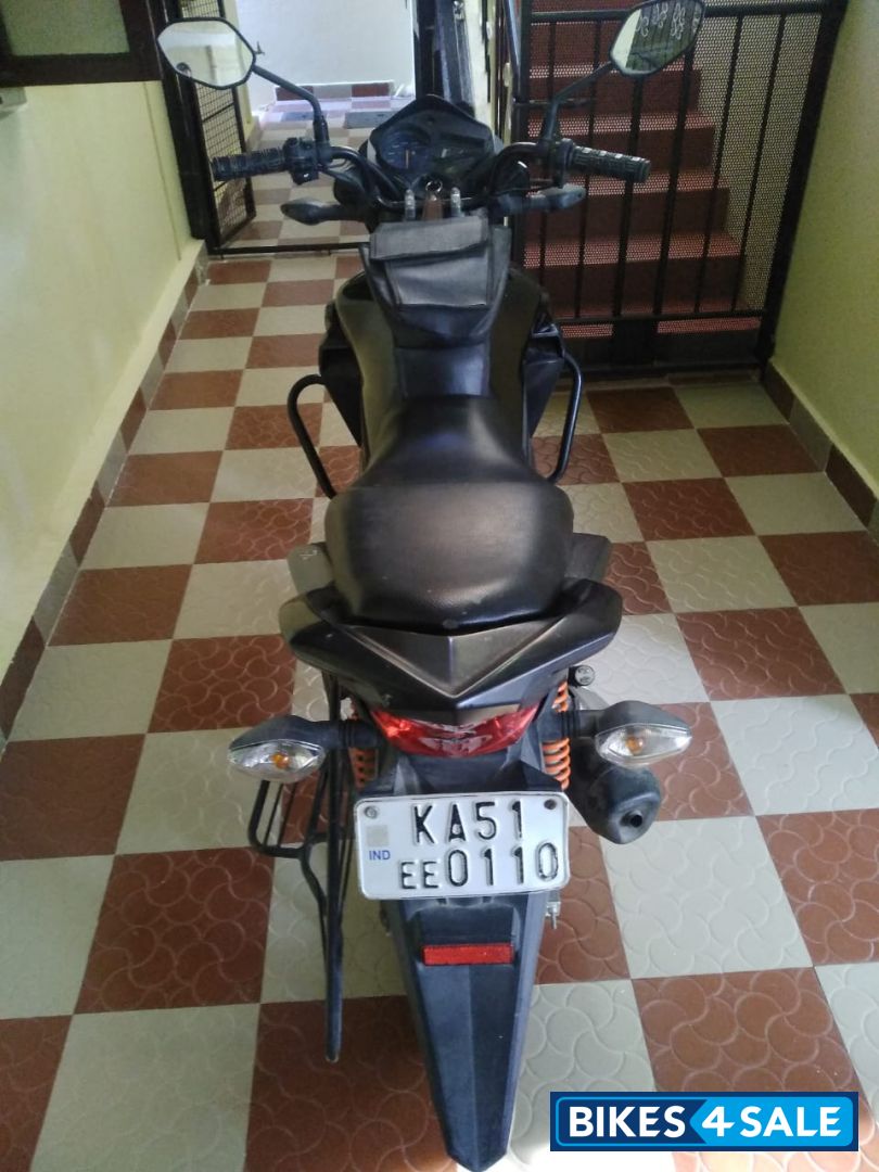 Black Honda CB Twister