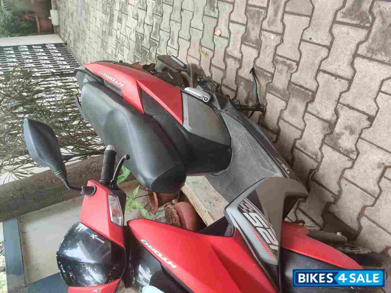 Matt Red TVS NTORQ 125