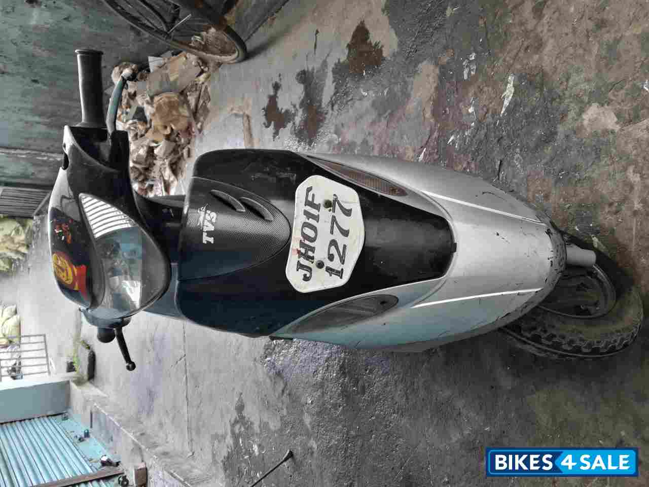 Black TVS Scooty Pep