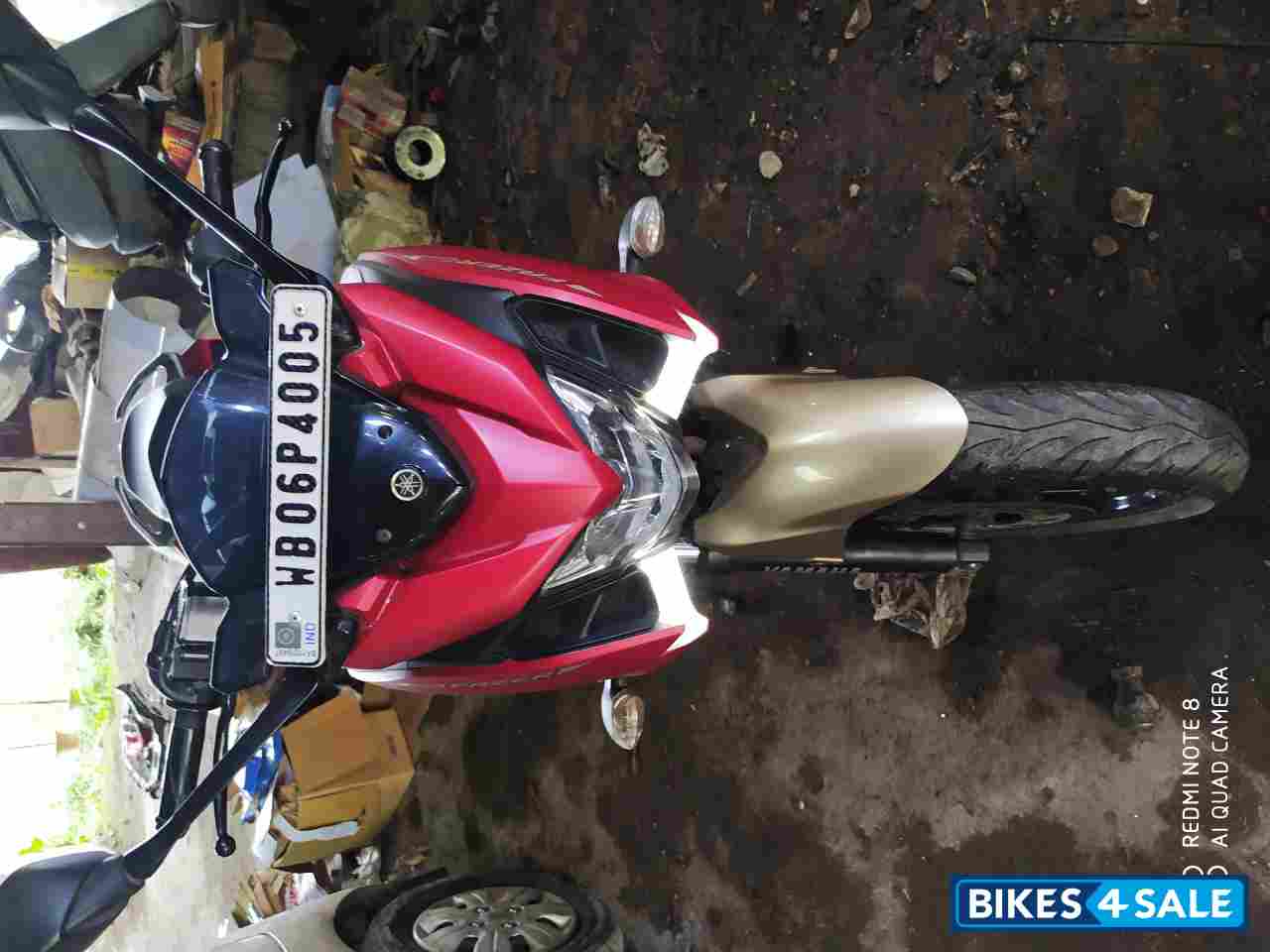 Red Gold Yamaha Fazer 25