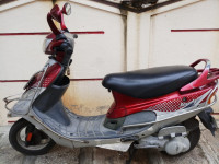 Maroon TVS Scooty Pep