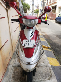 Maroon TVS Scooty Pep
