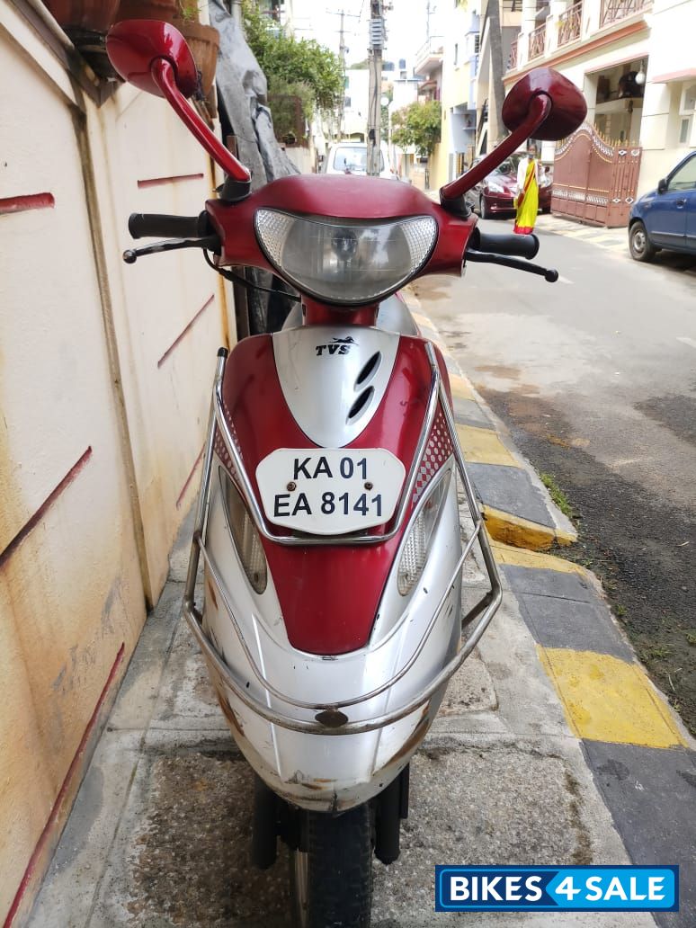 Maroon TVS Scooty Pep Maroon TVS Scooty Pep