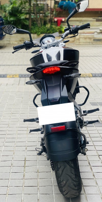 White With Graphic Decals KTM Duke 200