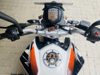 White With Graphic Decals KTM Duke 200