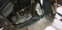 Matte Black TVS Apache RTR 200 4V