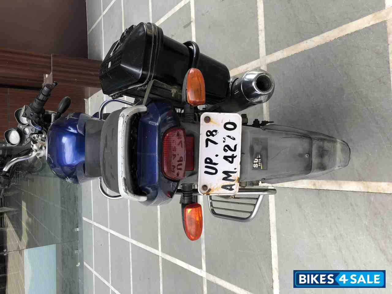 Blue Bajaj Pulsar 150 Classic