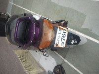 Purple TVS Scooty Teenz