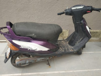 Purple TVS Scooty Teenz