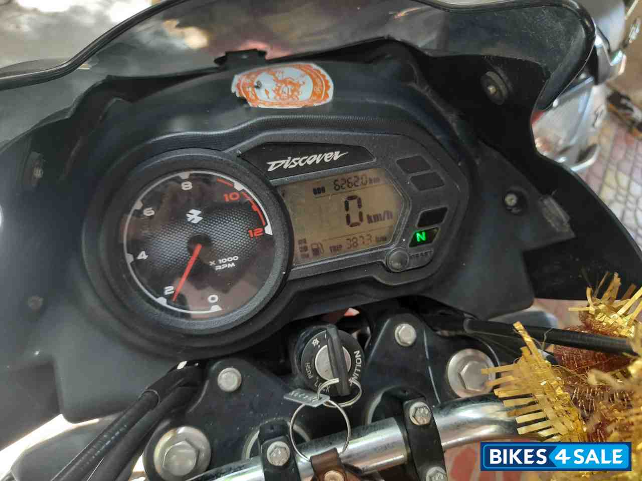 Black Bajaj Discover 110