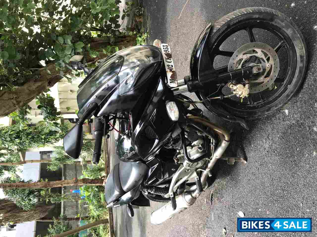 Black Bajaj Pulsar 220 DTSi