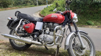 Red Royal Enfield Bullet Electra