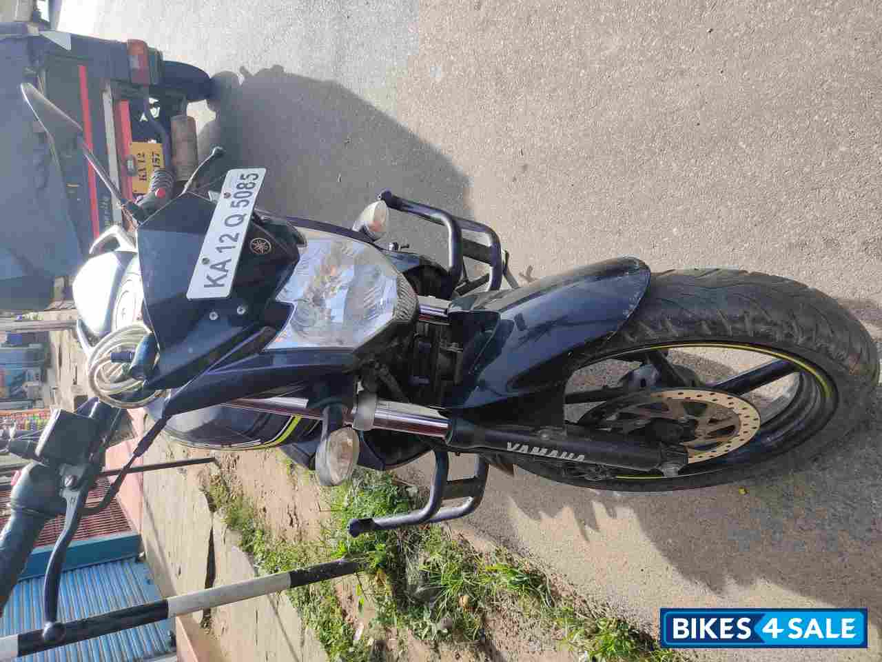 Green With Matt Black Yamaha FZ-S FI V2