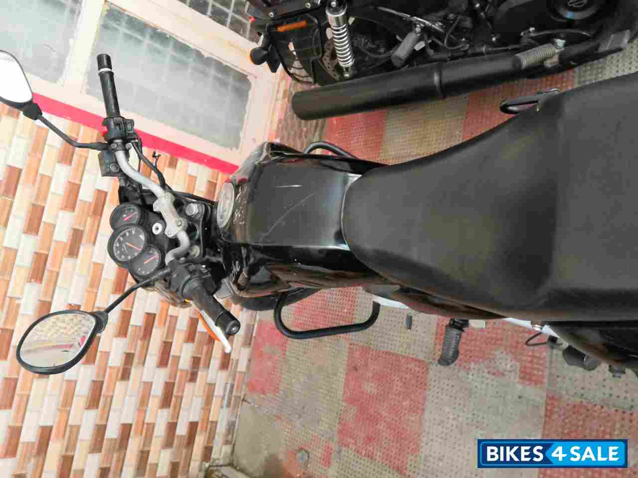 Black TVS Apache 150