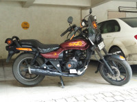 Maroon Bajaj Avenger Street 150