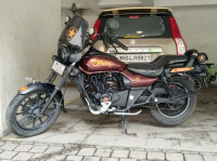 Maroon Bajaj Avenger Street 150