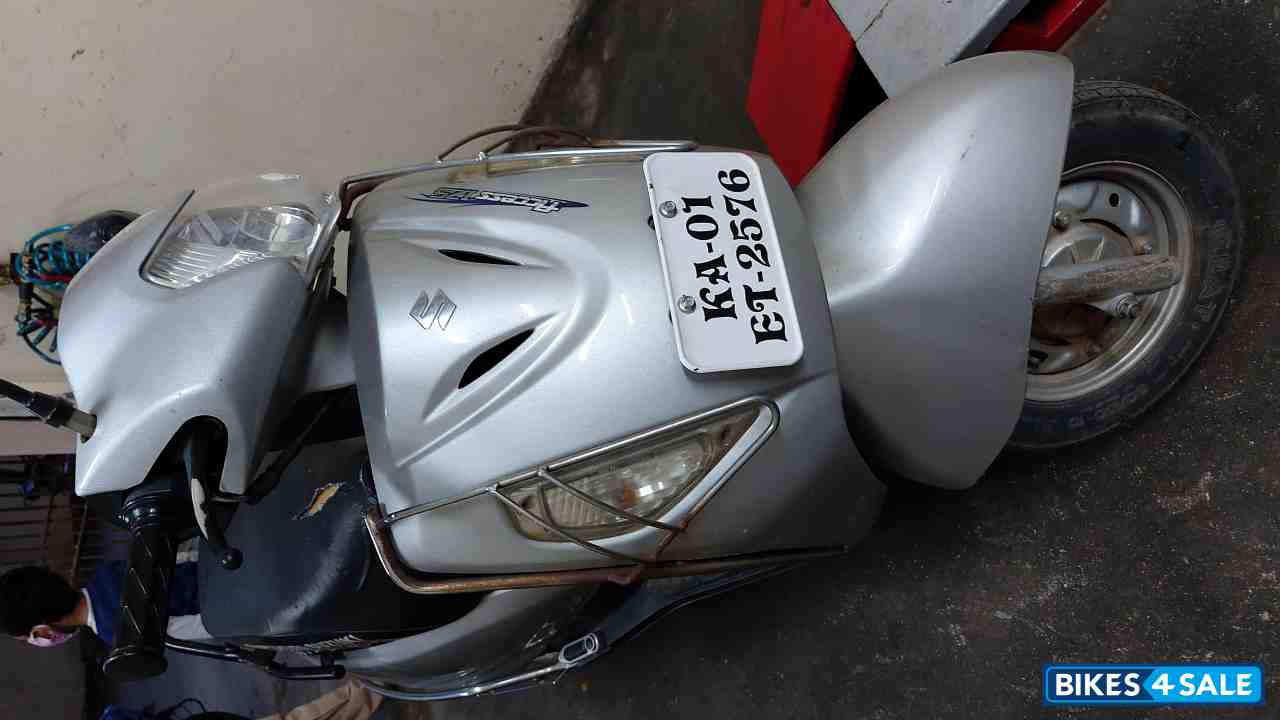 Silver Suzuki Access 125