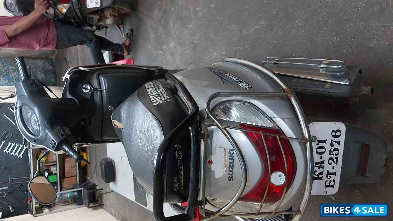 Silver Suzuki Access 125